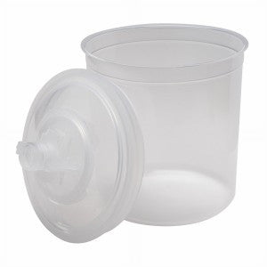 Paint Mixing Cups, 32 oz. (1 Quart) - Calibrated Mixing Ratios on Side –
