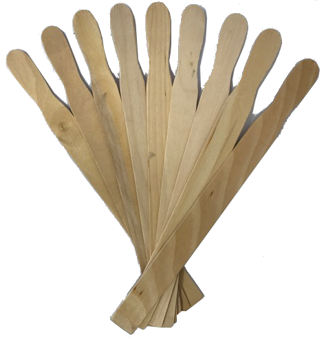 12 Inch Wooden Paint Stir Sticks Mixer Paddles Wood Crafts Bulks Paint  Stirrers 50 Pcs - Powell Industries